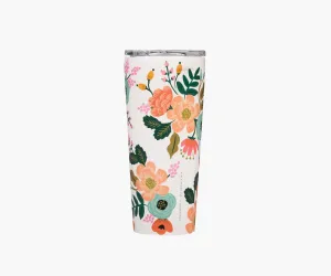 24 oz. Tumbler - Lively Floral Cream