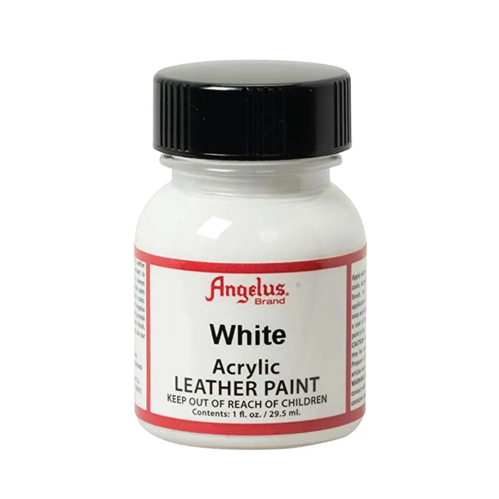 Angelus Acrylic Leather Paint 1oz White