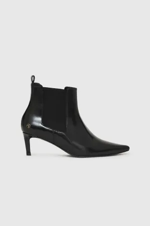 Anine Bing - Stevie Boots - High-Shine Black In Black