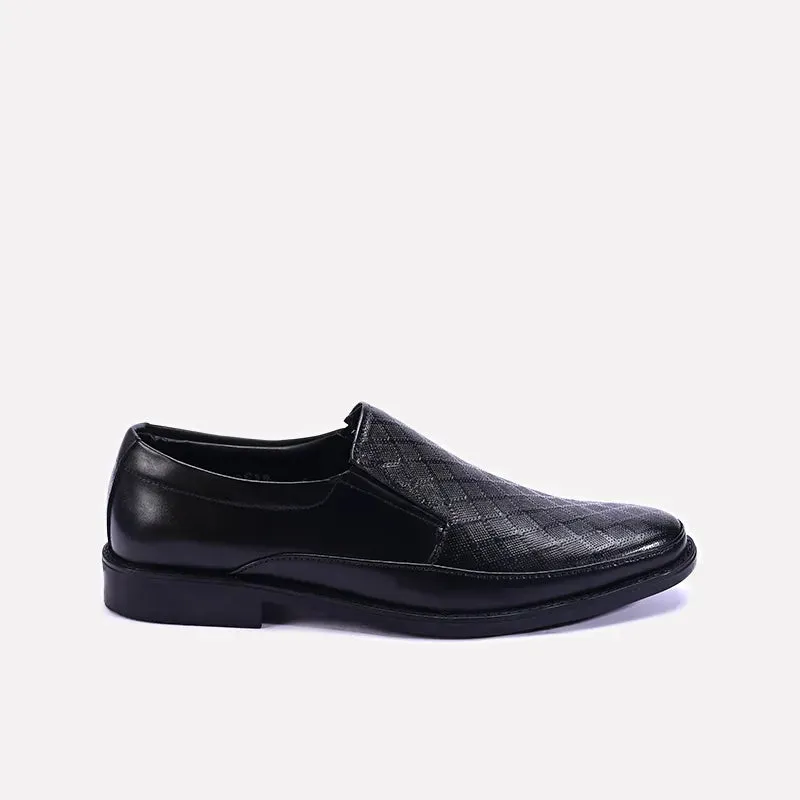 Ashby Black Slip On Dress Shoes 0111250