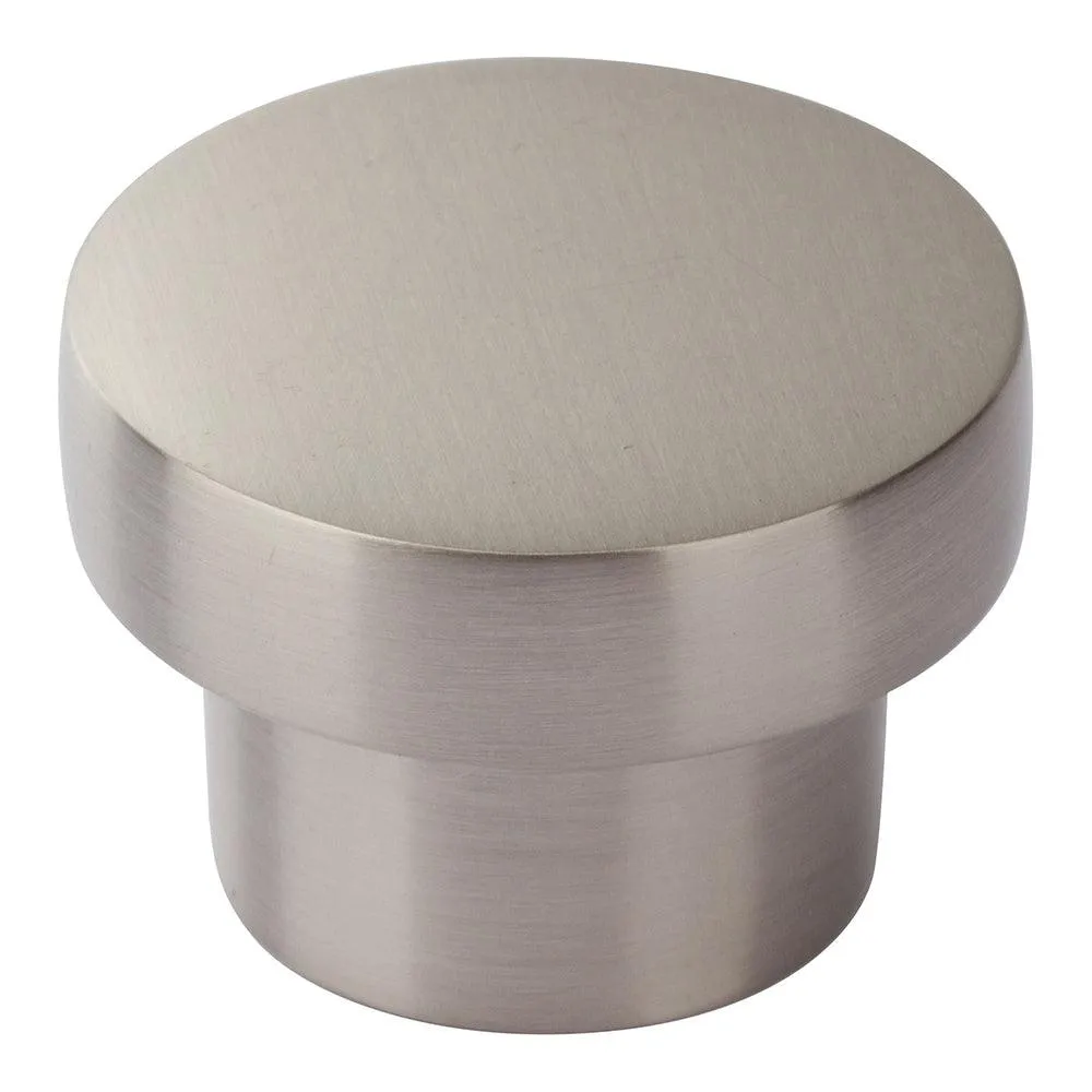 Atlas Homewares Chunky Round Knob Medium  A912-BN Brushed Nickel