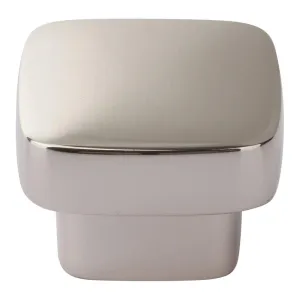 Atlas Homewares Chunky Square Knob Medium A909-PN Polished Nickel