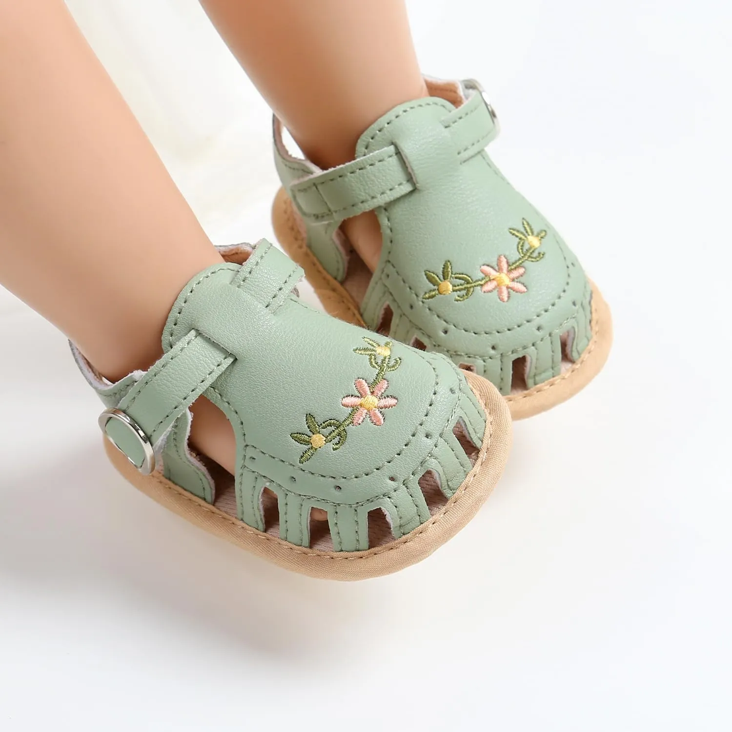 Baby Sandals Infant Boys Girls Summer Dress Flat Shoes Beach Sandals Newborn Crib Shoes First Walkers Prewalkers