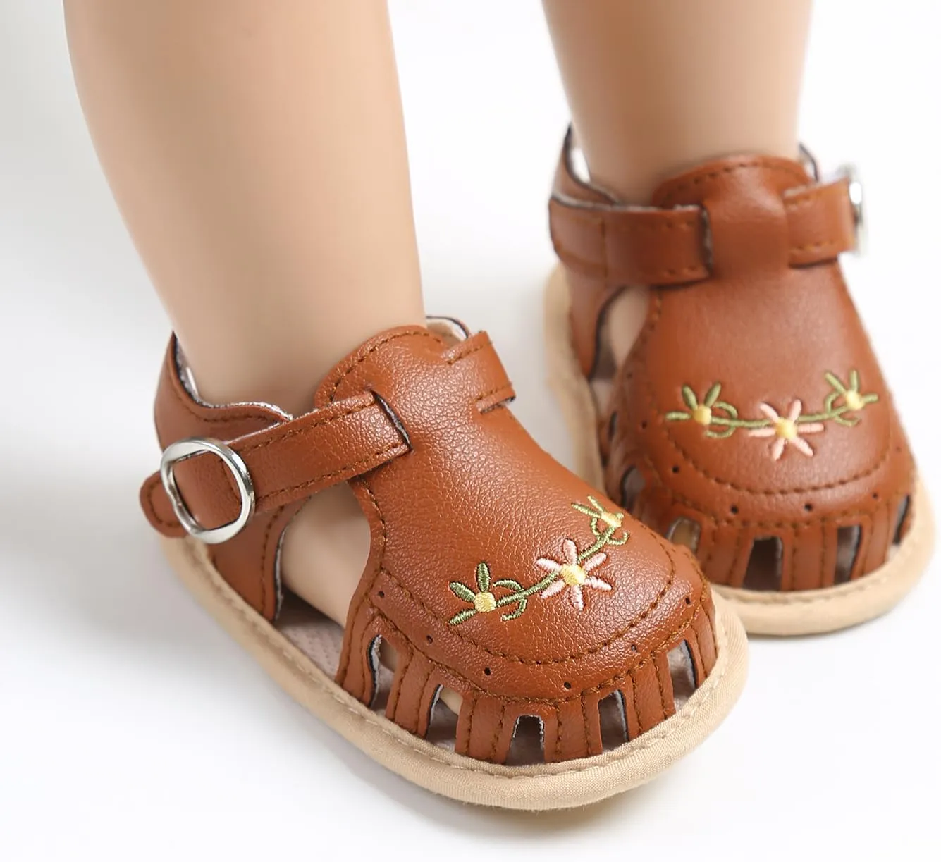 Baby Sandals Infant Boys Girls Summer Dress Flat Shoes Beach Sandals Newborn Crib Shoes First Walkers Prewalkers