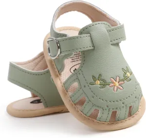 Baby Sandals Infant Boys Girls Summer Dress Flat Shoes Beach Sandals Newborn Crib Shoes First Walkers Prewalkers