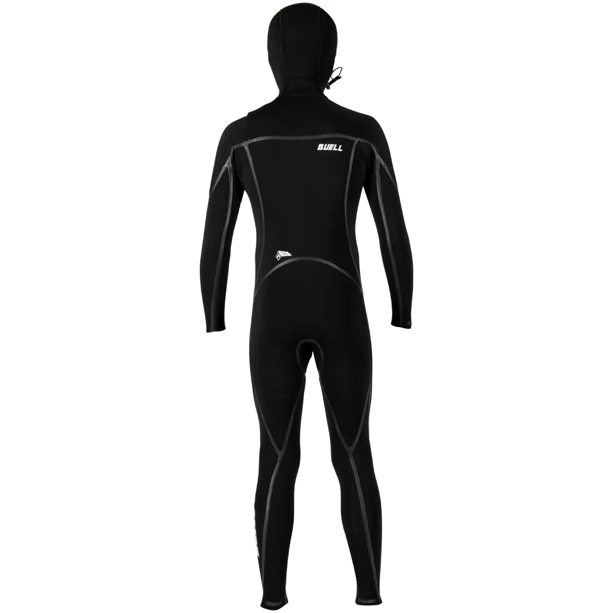 Buell Youth RB2 5/4 Hooded Chest Zip Wetsuit
