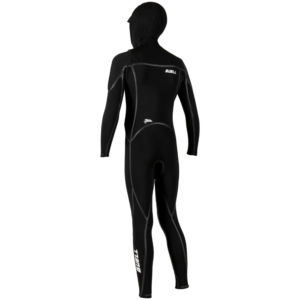 Buell Youth RB2 5/4 Hooded Chest Zip Wetsuit