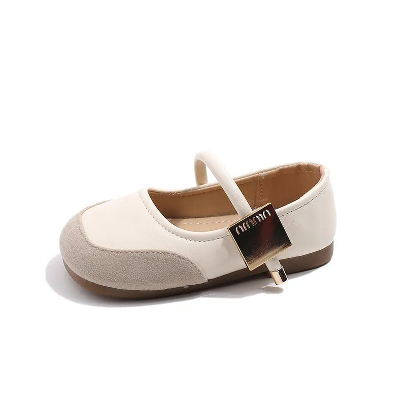 Charm Applique Mary Janes - White