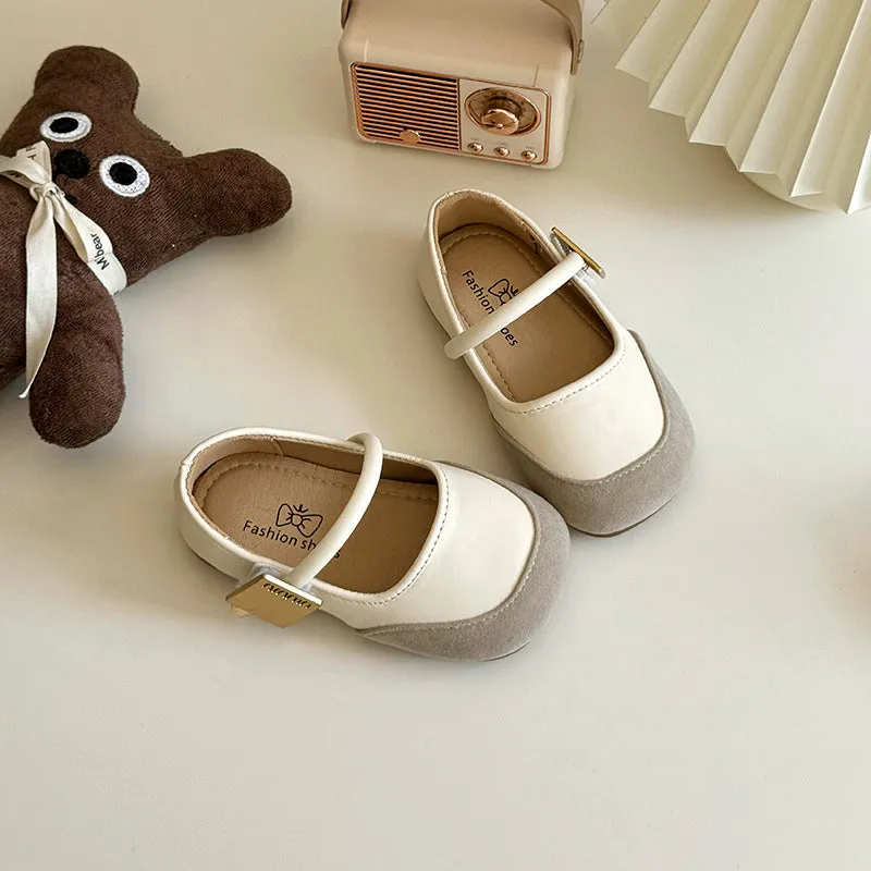 Charm Applique Mary Janes - White