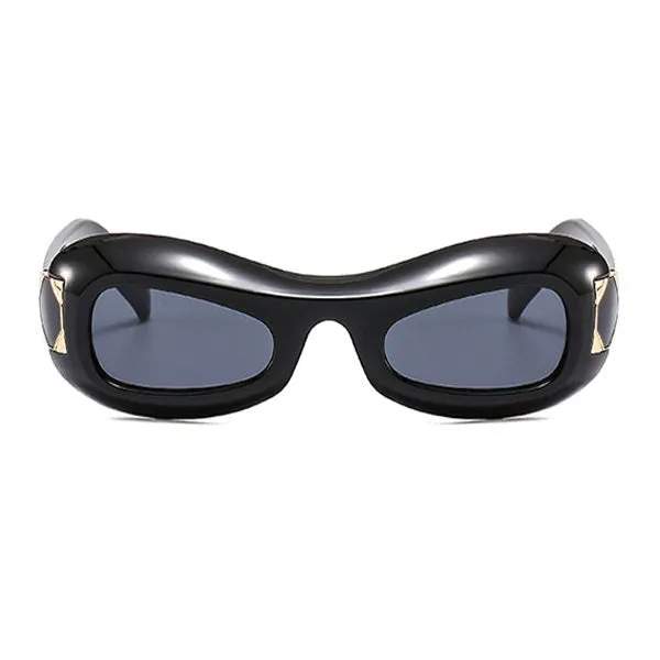 Chunky Oval Sunglasses
