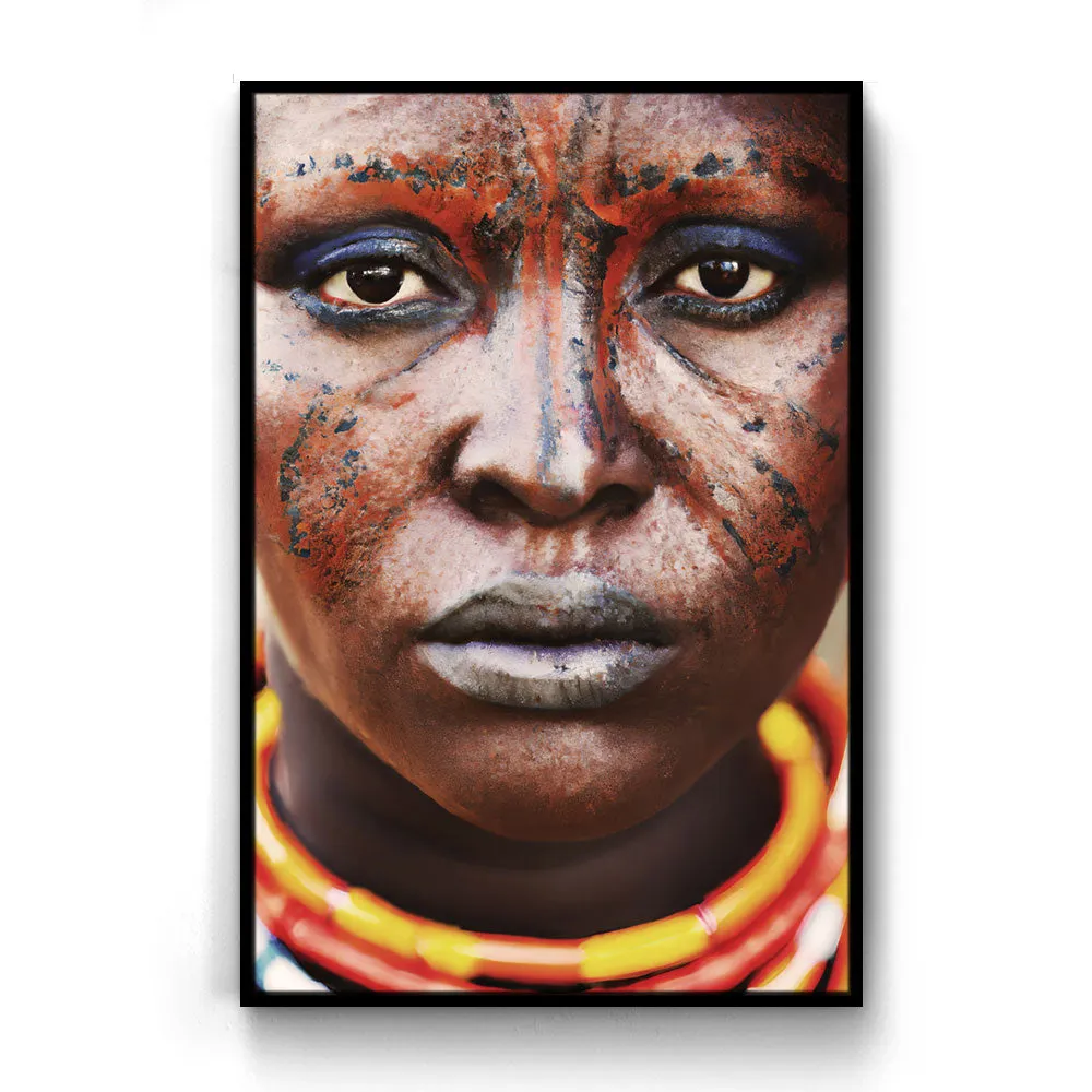 Colorful Woman