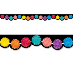 Creative Teaching Pom Poms EZ Border 48' (CTP10515)