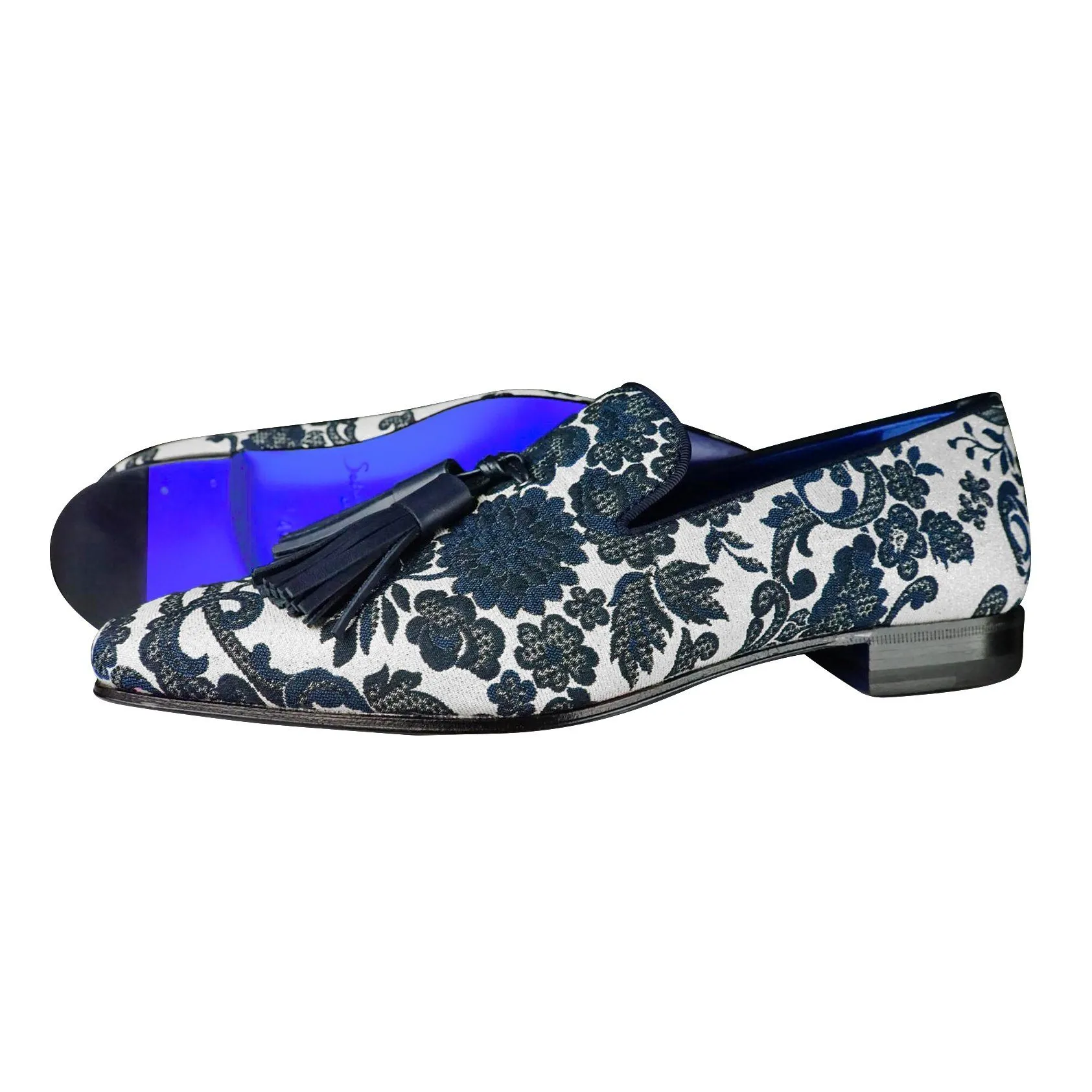 Damascus Series Lapis Tassel Loafer