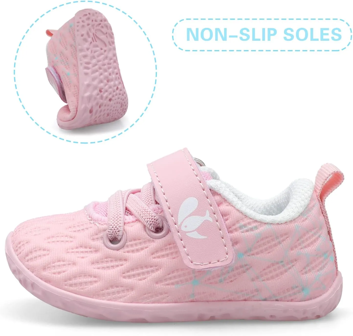 FEETCITY Baby Sneakers Boys Girls Infant Shoes First Walking Shoes Newborn Crib Shoes Toddler Slip On Shoes