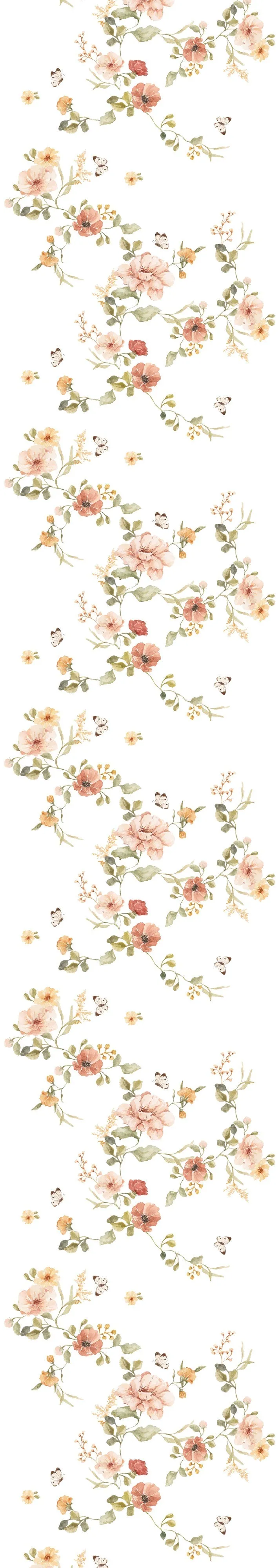 Floral Vintage Wallpaper