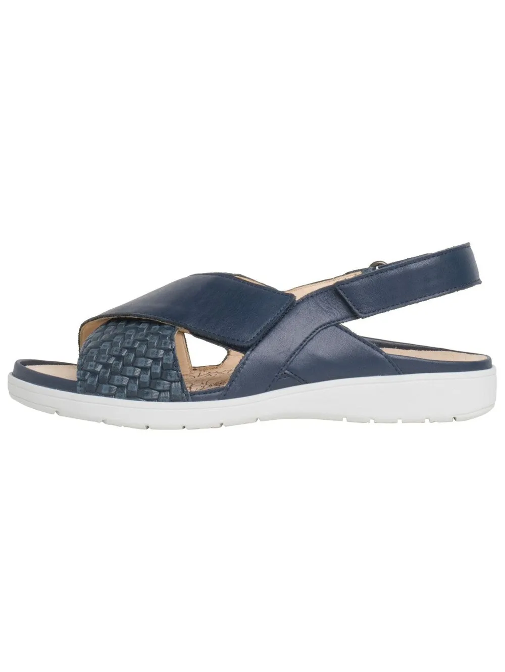 Ganter strappy sandals, navy blue