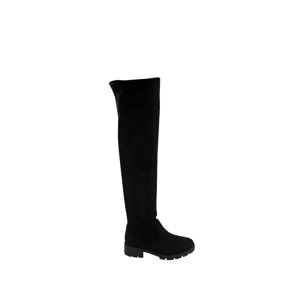 Janina Cleated Sole Over Knee Boot