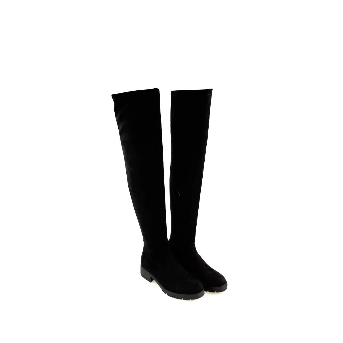 Janina Cleated Sole Over Knee Boot