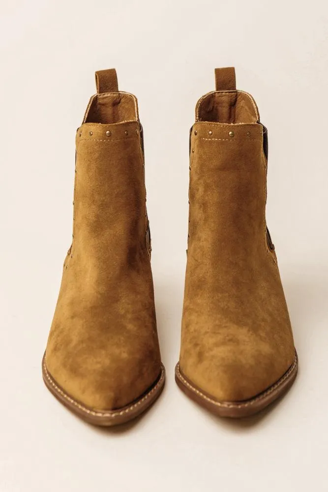 Kendrix Ankle Booties in Brown