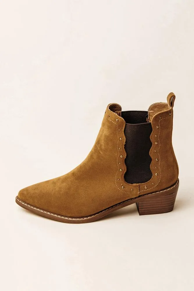 Kendrix Ankle Booties in Brown