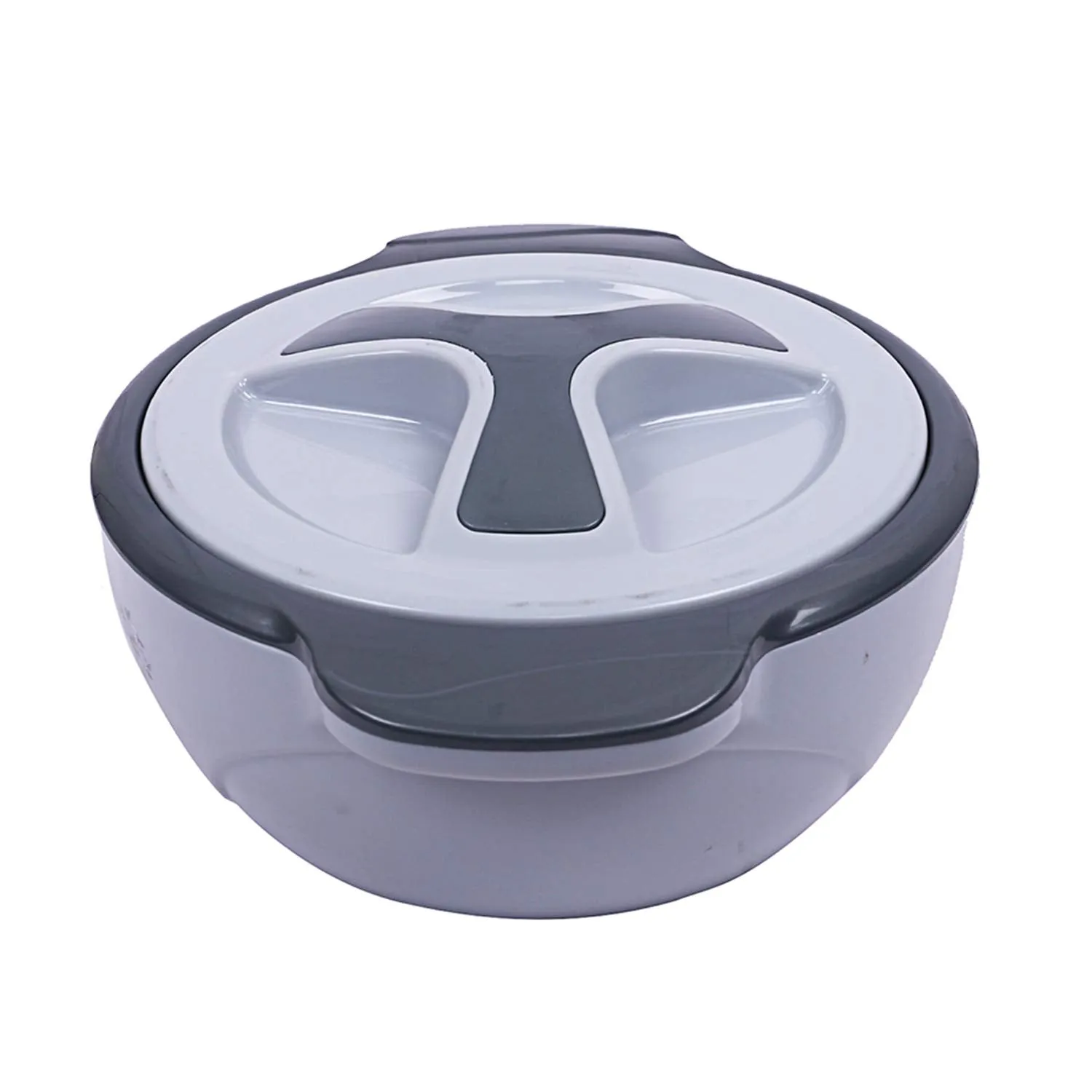 Kuber Industries Insulated Marigold Casserole/Hotpot 1500 Ml (Grey) -CTLTC12572
