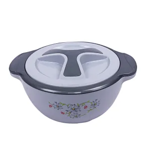 Kuber Industries Insulated Marigold Casserole/Hotpot 1500 Ml (Grey) -CTLTC12572