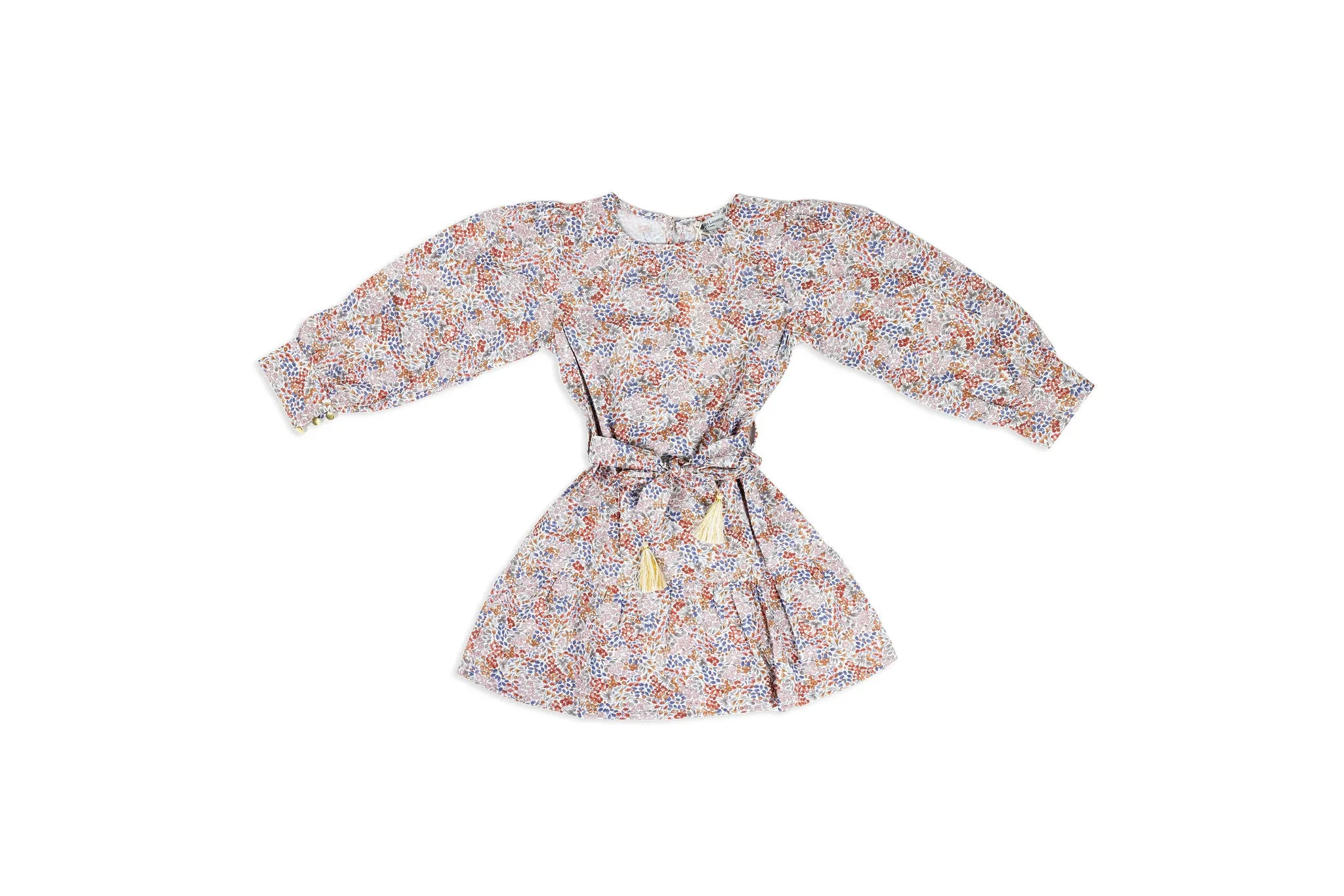 Ninon Rosewood Big Kid Dress