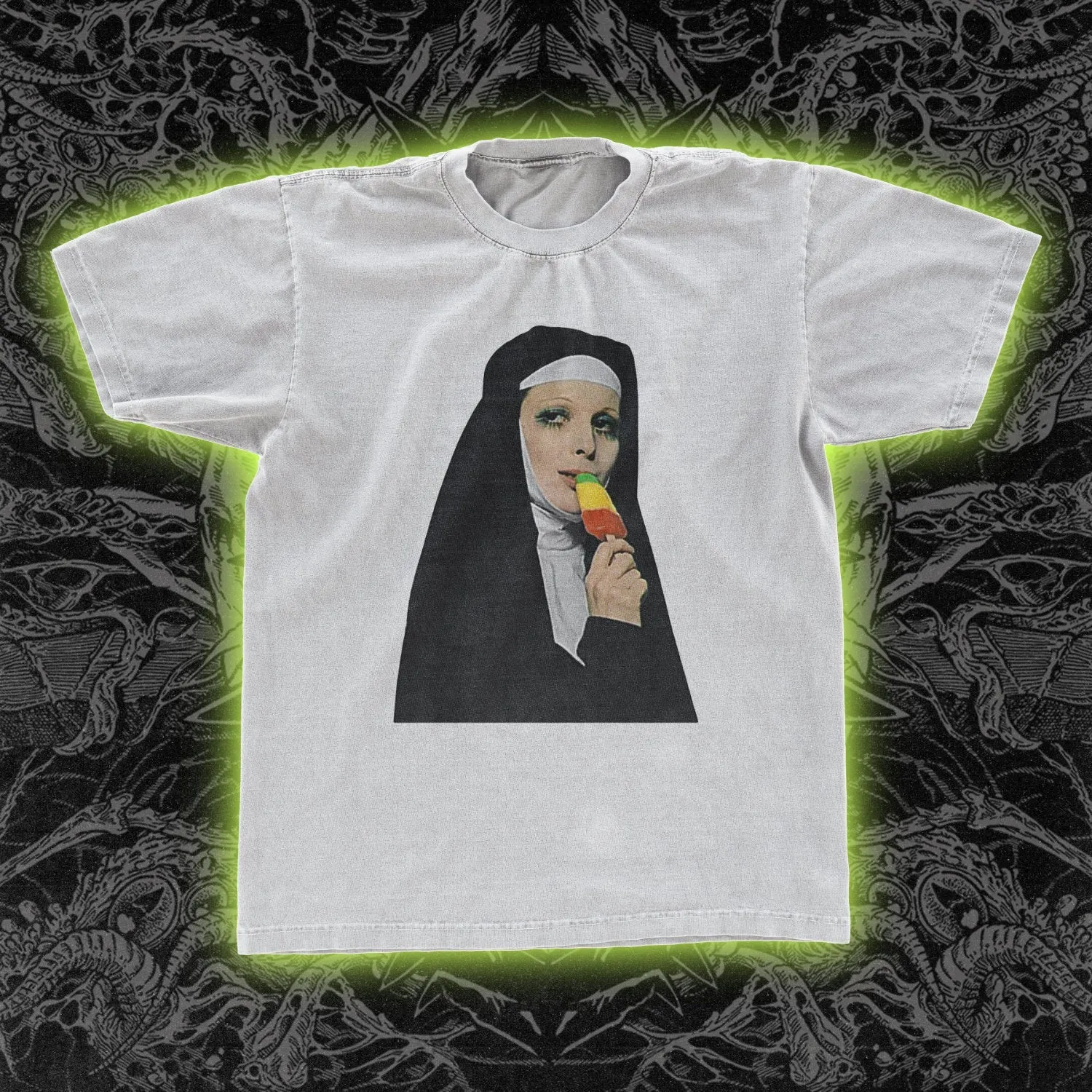 Nun With Ice Cream Classic Tee