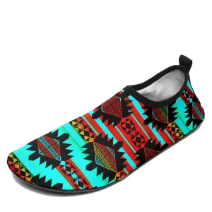 Okotoks Arrow Sockamoccs Kid's Sockamoccs Slip On Shoes