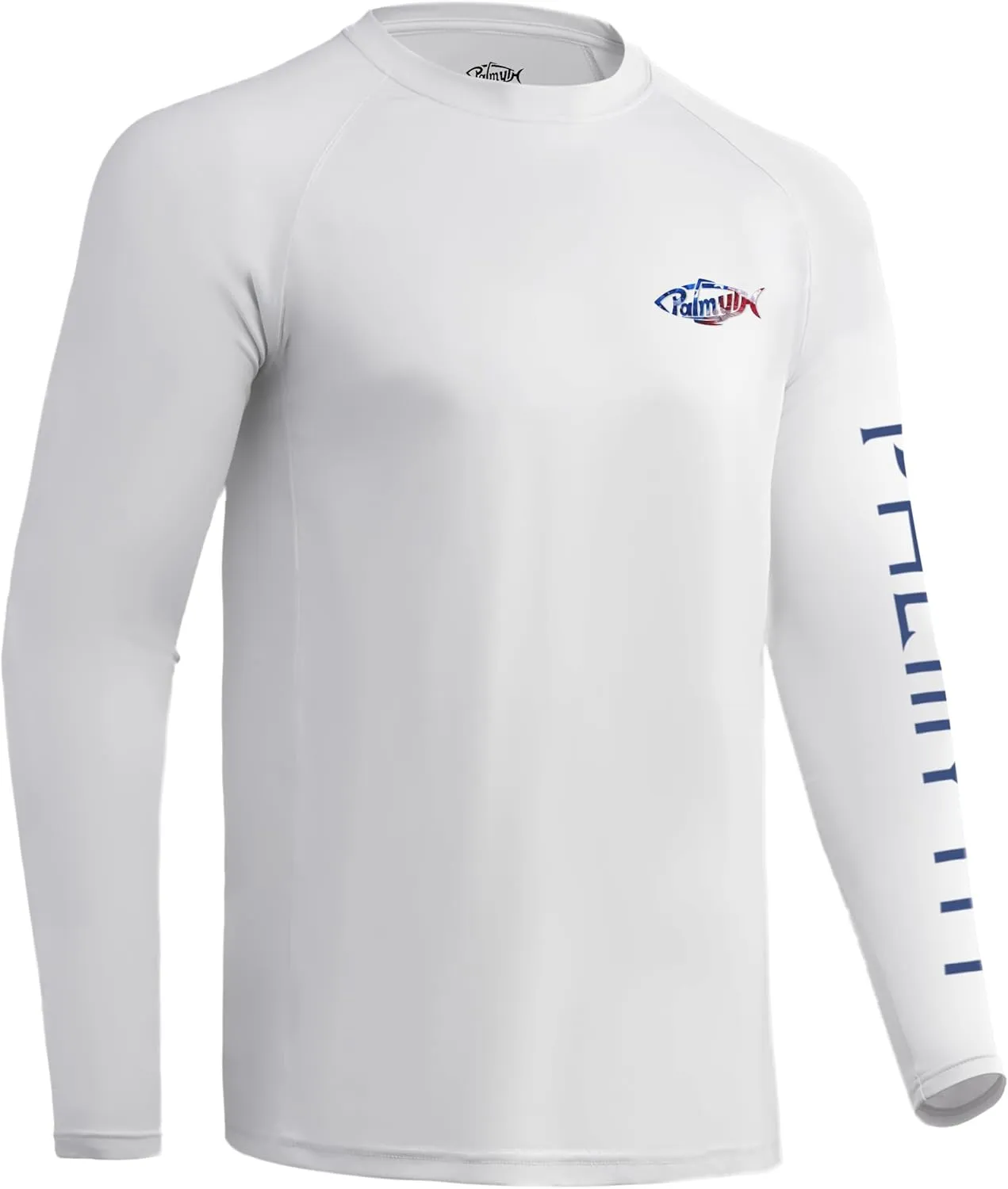 Palmyth Fishing Shirts for Men Long Sleeve UPF 50  T Shirt Sun Protection Tee