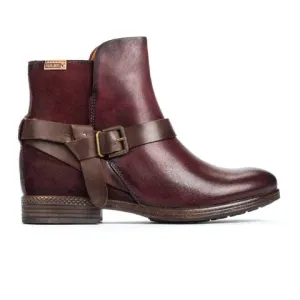 Pikolinos Ordino W8M-8919 Ankle Boot (Women) - Garnet Leather