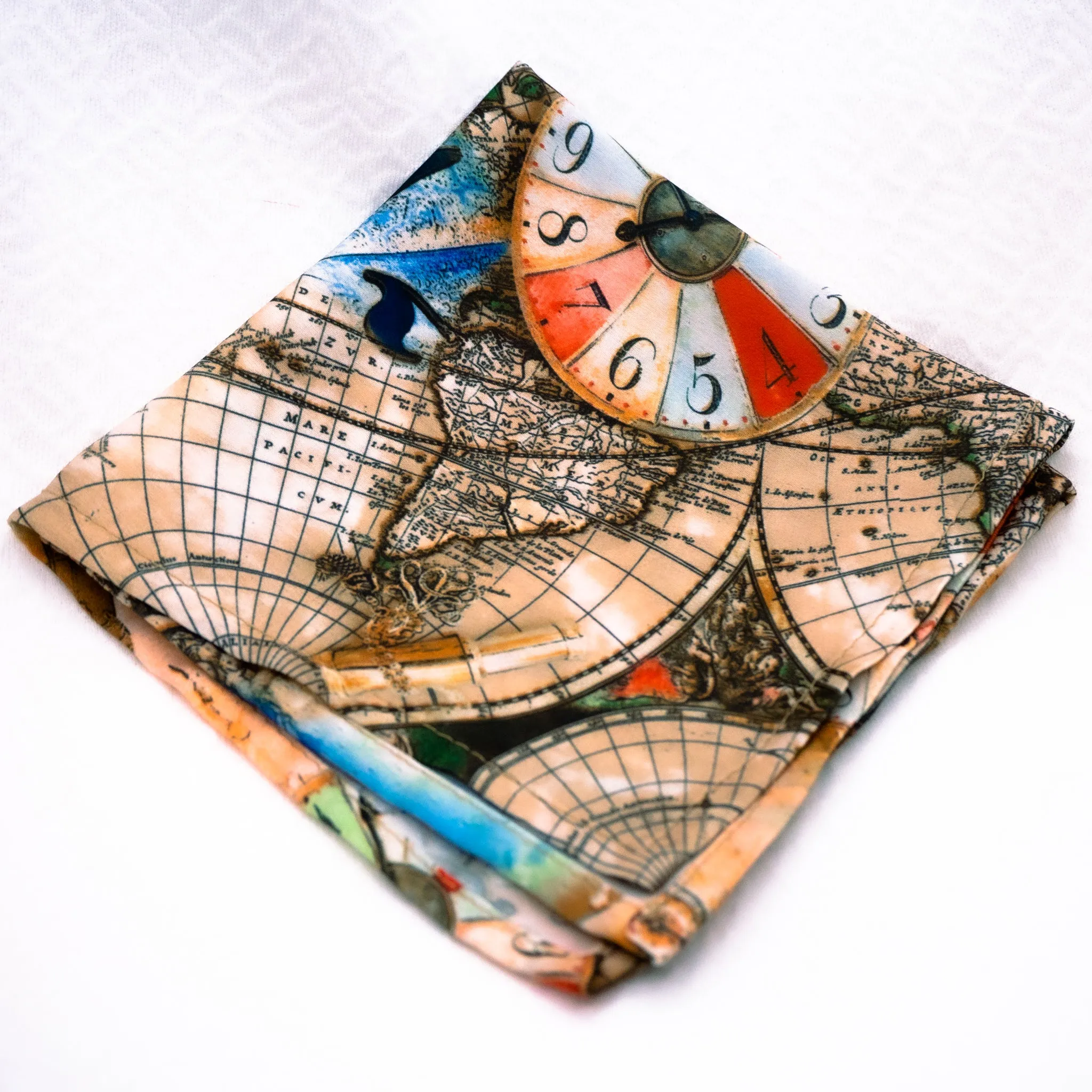 Pocket square "Travel "