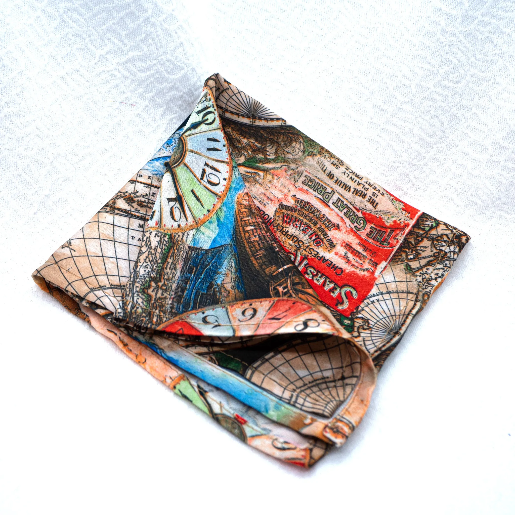 Pocket square "Travel "
