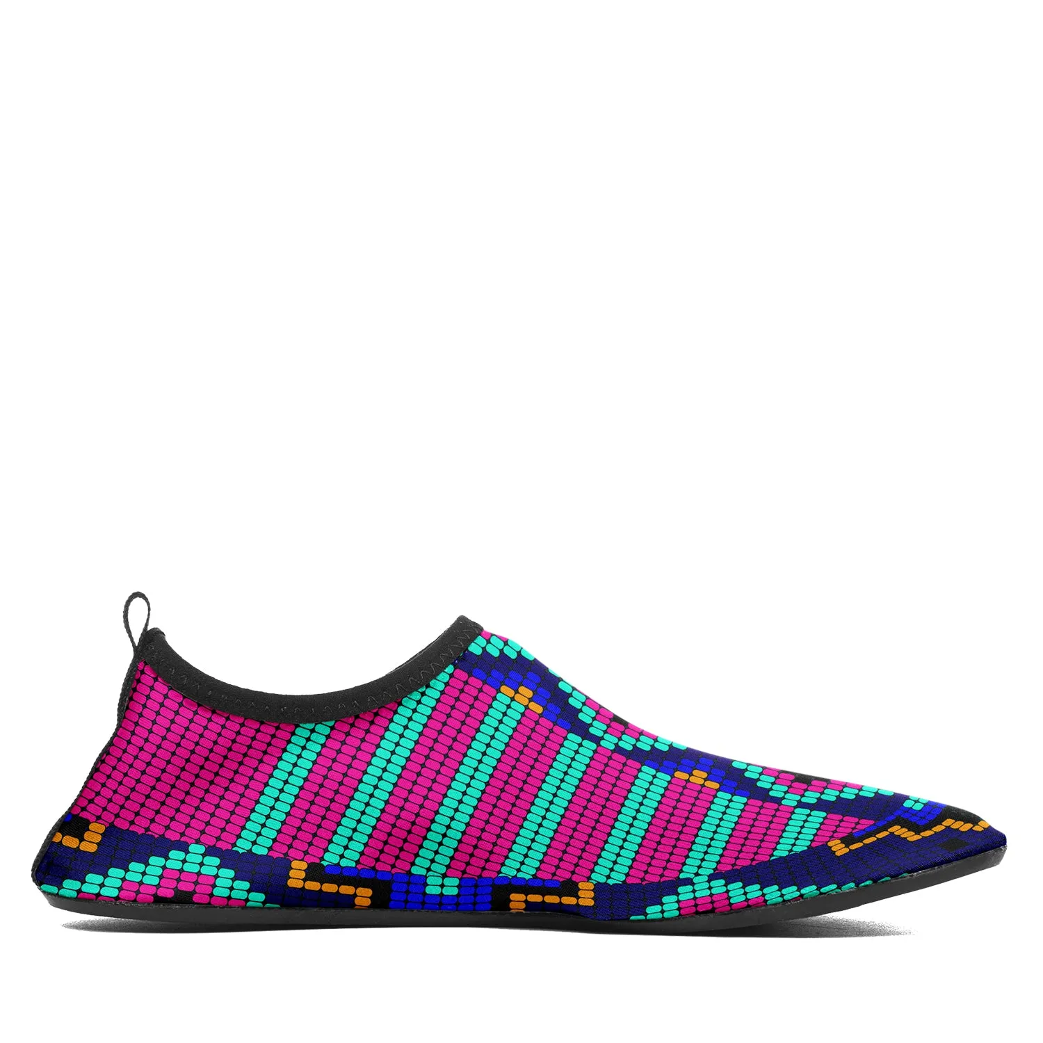 Traditional Powwow 06 Kid's Sockamoccs Slip On Shoes