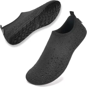 WateLves Womens Barefoot Water Shoes Travel House Slippers for Indoor and Outdoor Aqua Socks for Beach Swim Surf Yoga Dancing Camping Must Haves