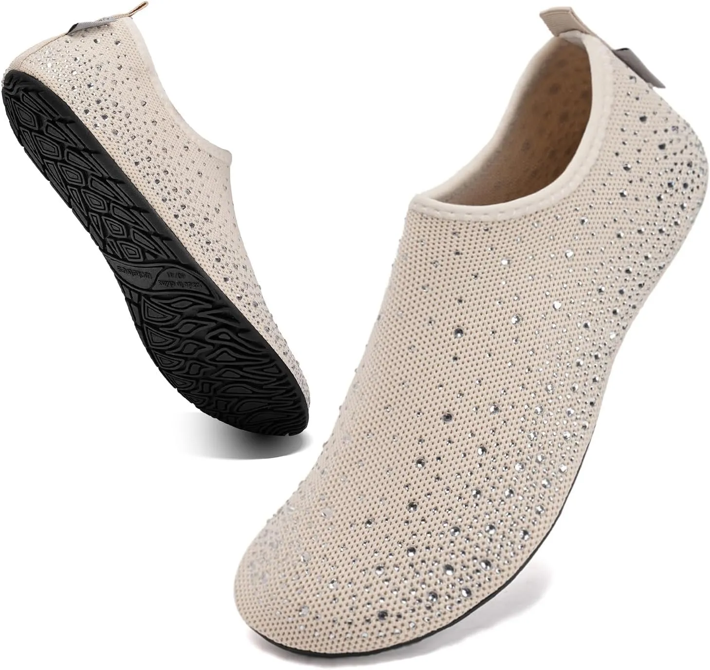 WateLves Womens Barefoot Water Shoes Travel House Slippers for Indoor and Outdoor Aqua Socks for Beach Swim Surf Yoga Dancing Camping Must Haves